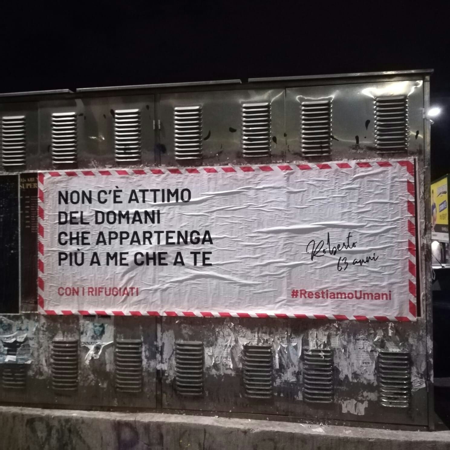 Cartoline sui muri di Roma 