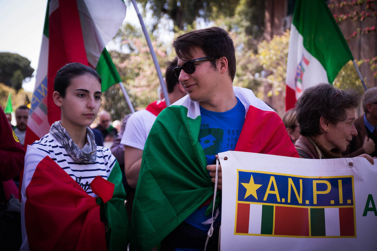 Corteo dell'Anpi-San Paolo