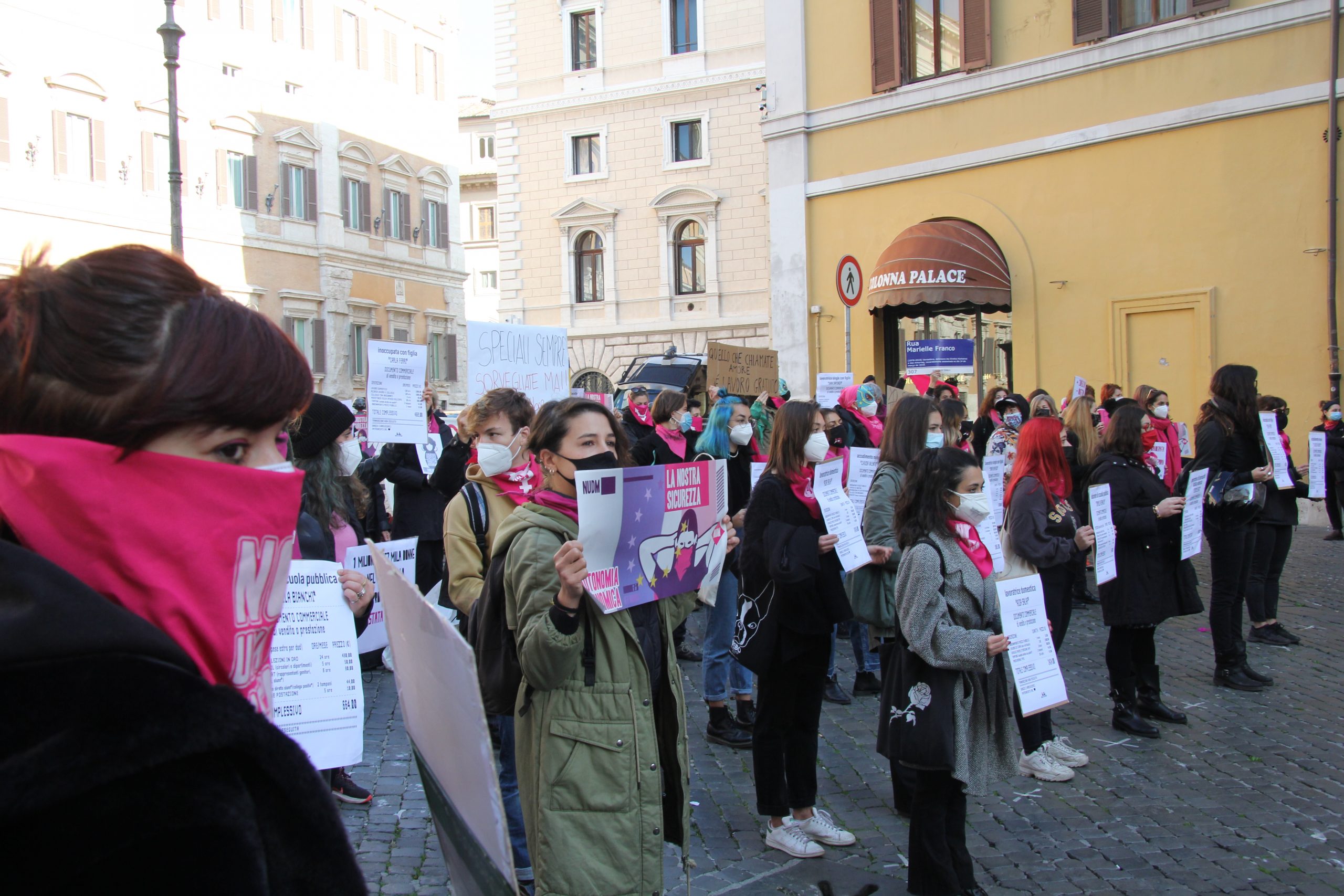 Foto a cura della redazione di DinamoPress