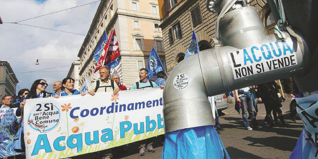 ACQUA: CORTEO PER ‘DUE SI’ A REFERENDUM’