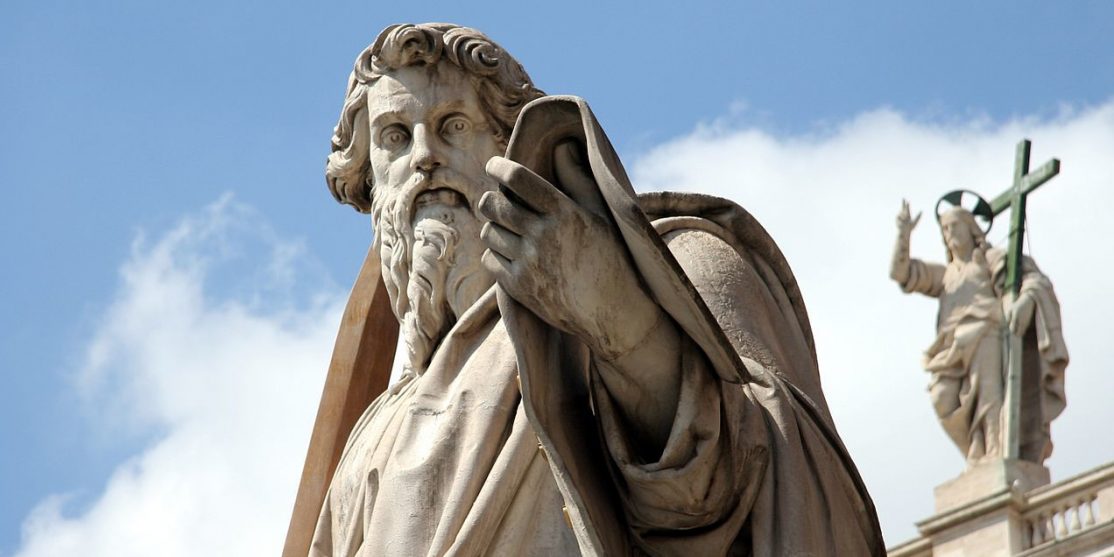 File source: https://commons.wikimedia.org/wiki/File:Vatican_StPaul_Statue.jpg