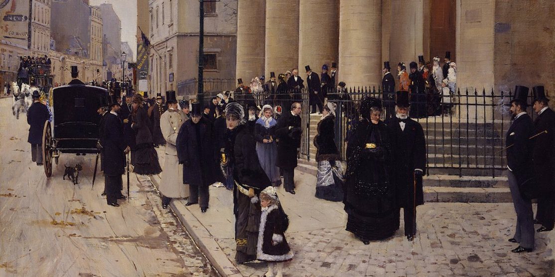 Jean Béraud, The Church of Saint-Philippe-du-Roule, Paris, 1977