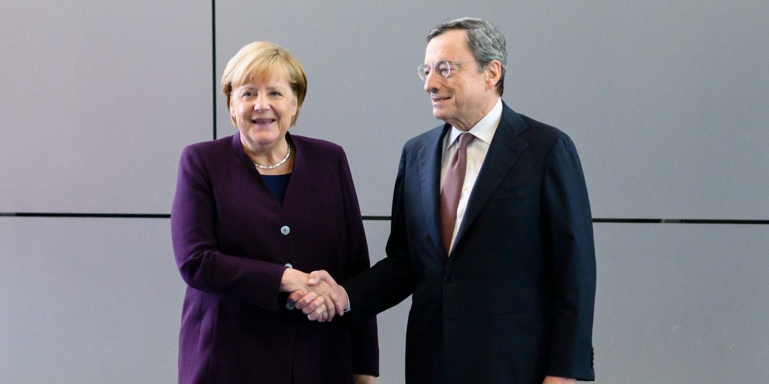 draghi merkel (flickr)