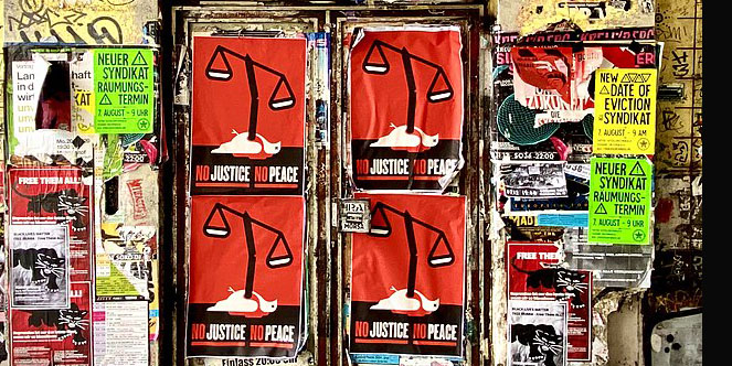 No_Justice_No_Peace_Posters._Berlin,_Germany